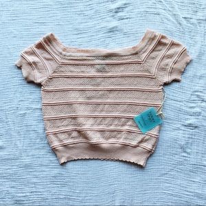 NWT Forever 21 Sweater knit crop top small